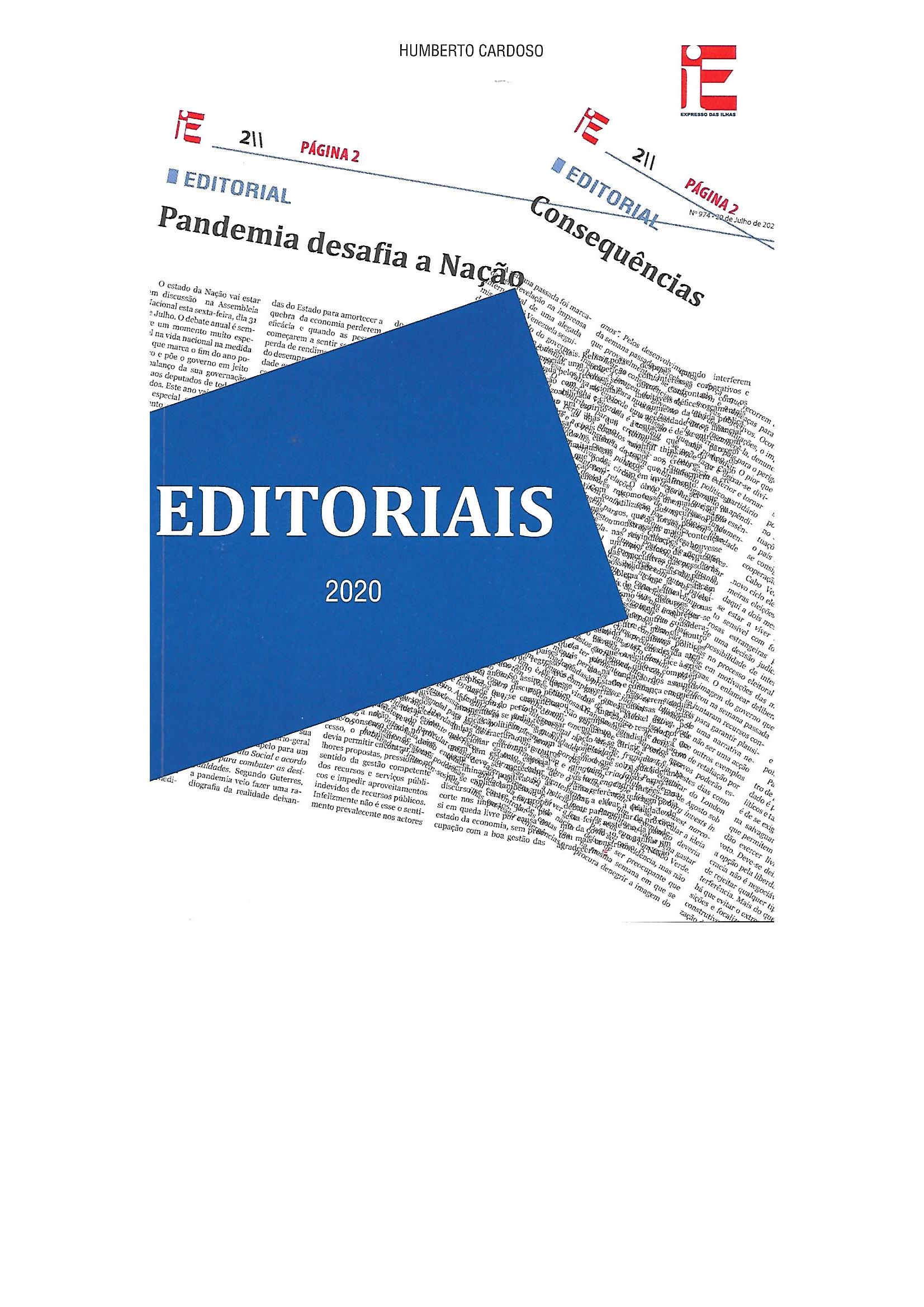 Editoriais 2020