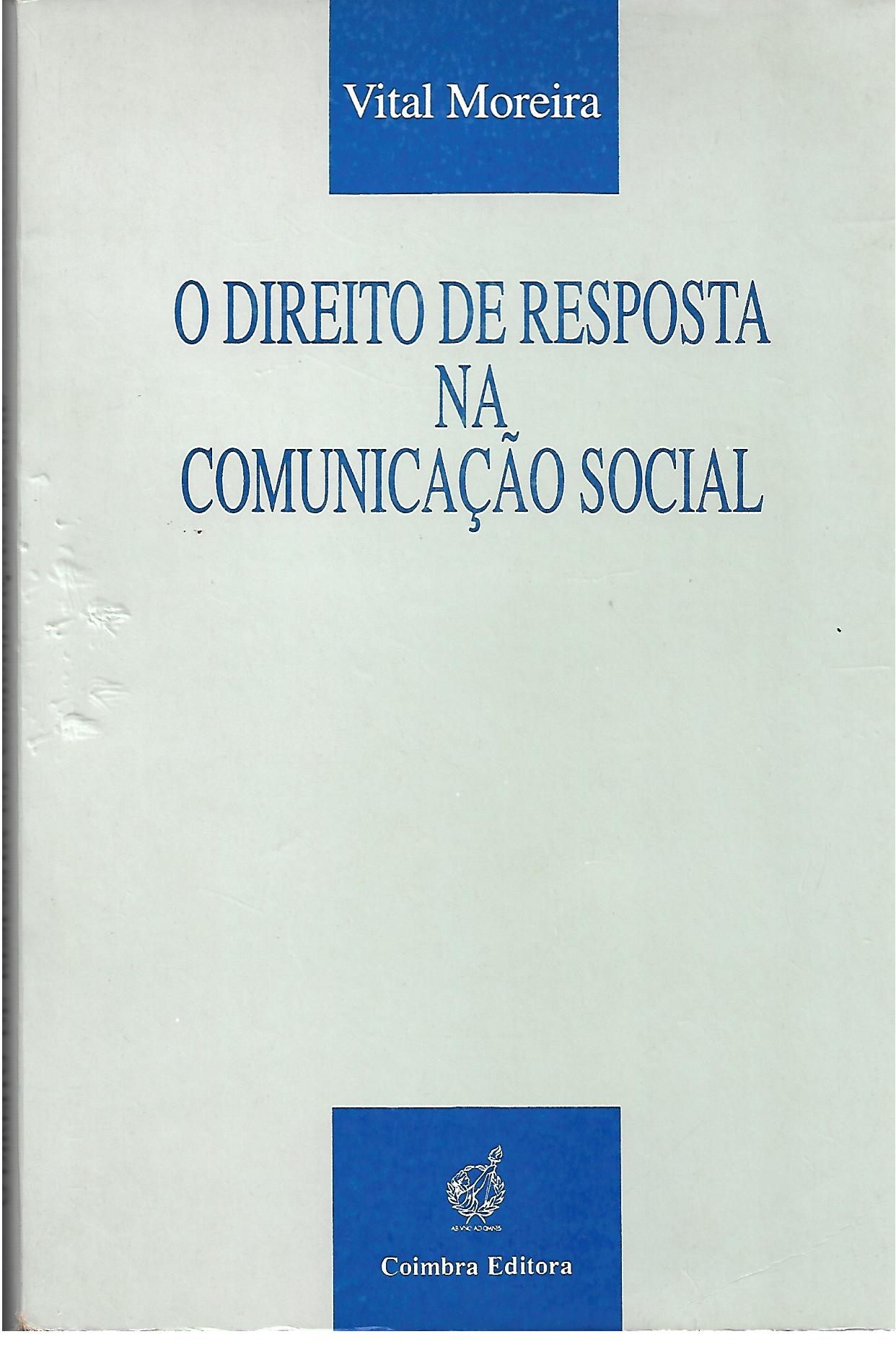 O Direito de Respota na Comunicação Social