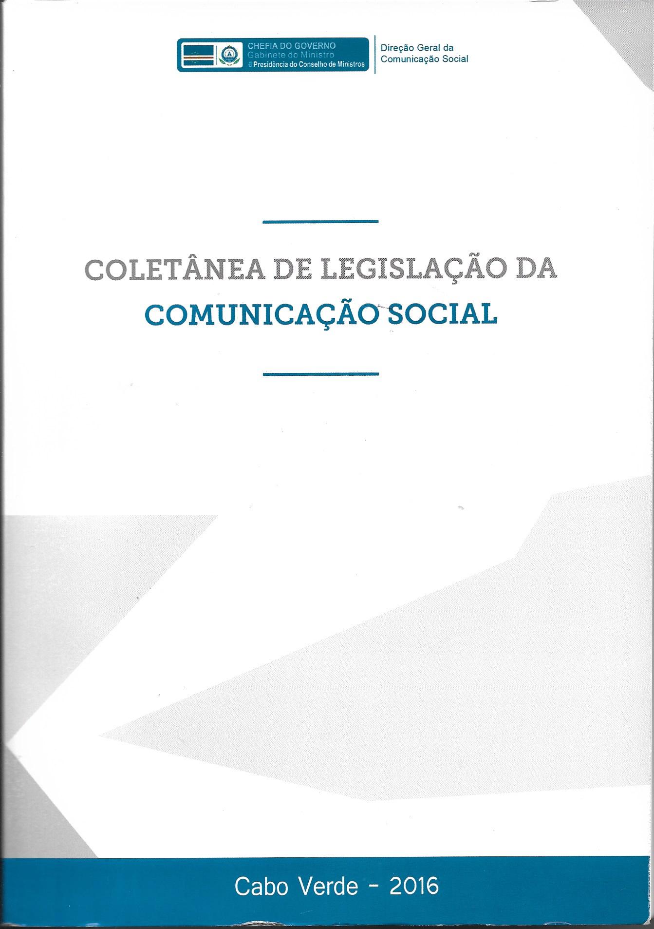 Coletânea de Legislação da Comunicação Social