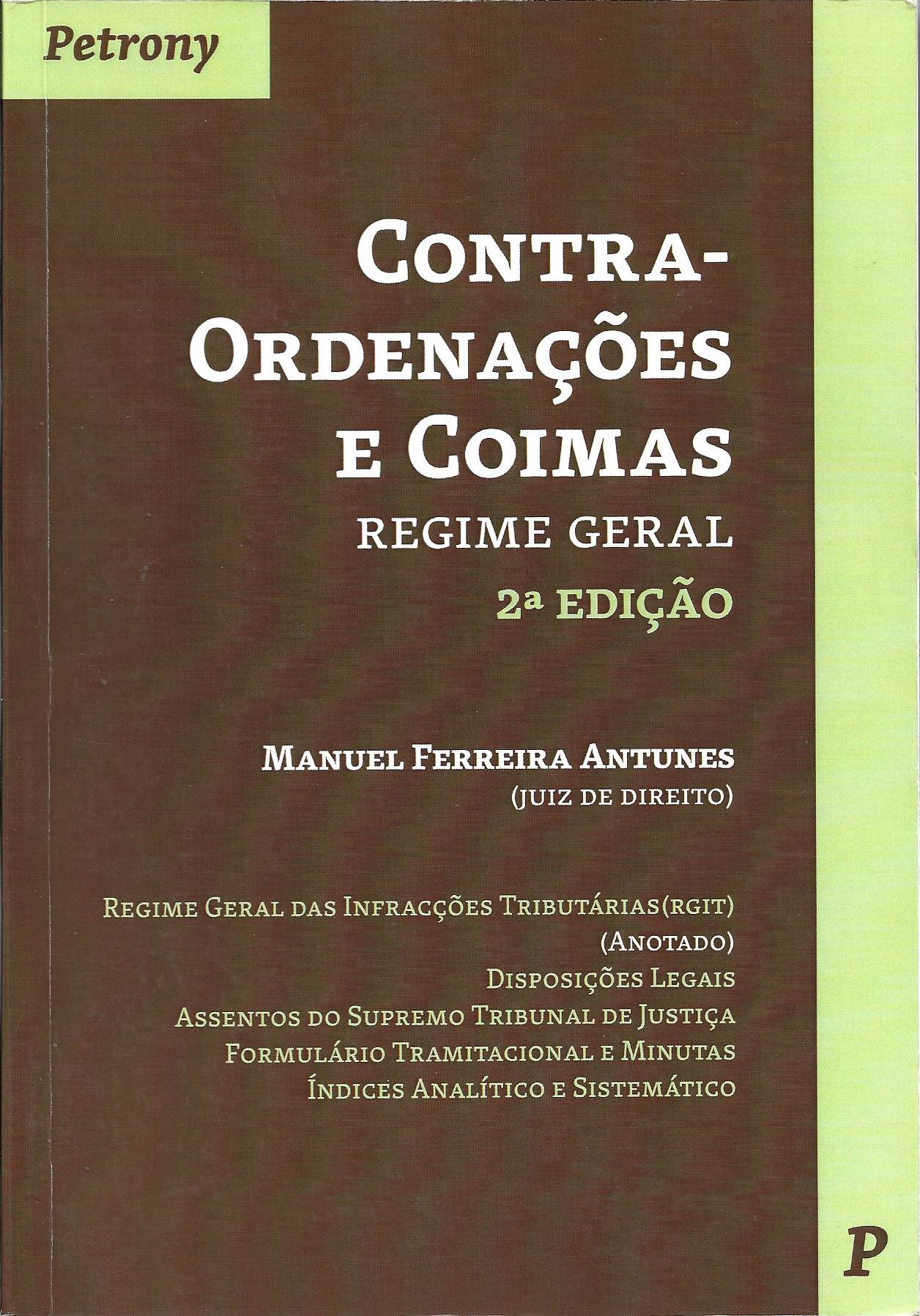 Contra-Ordenações e Coimas - Regime geral 