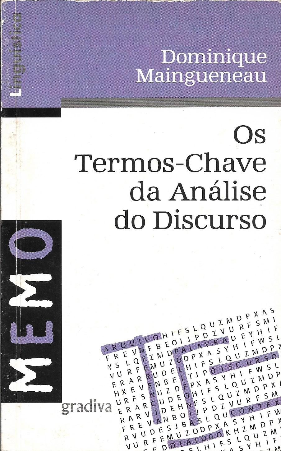 O termos-Chave da Análise do Discurso 