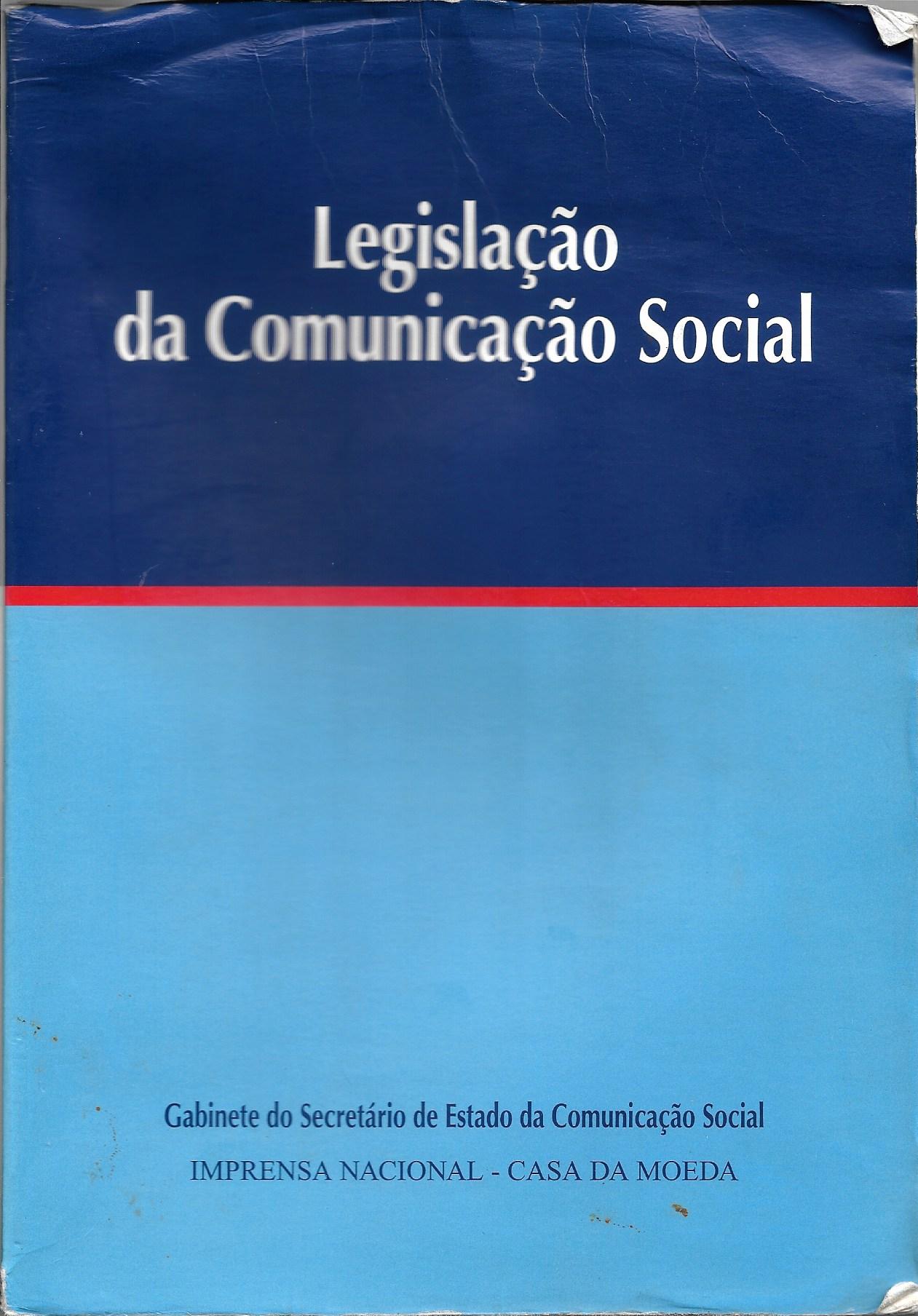 Legislação da Comunicação Social
